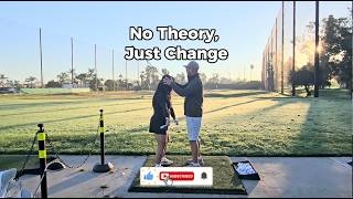 I Made Some Serious Changes With This Golf Student In Her First Lesson.