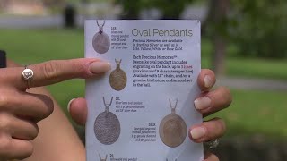 Mother's plea to find missing memorial necklace