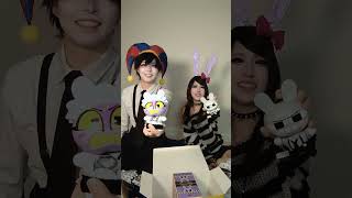 unboxing jax animiniz pendantz! #theamazingdigitalcircus #cosplay #unboxing #funnybunny #tadc