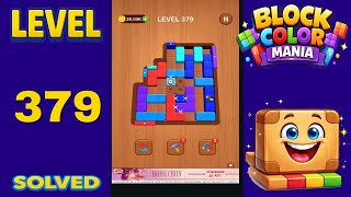 Block Color Mania – Level 379 | Fast & Clean Solution