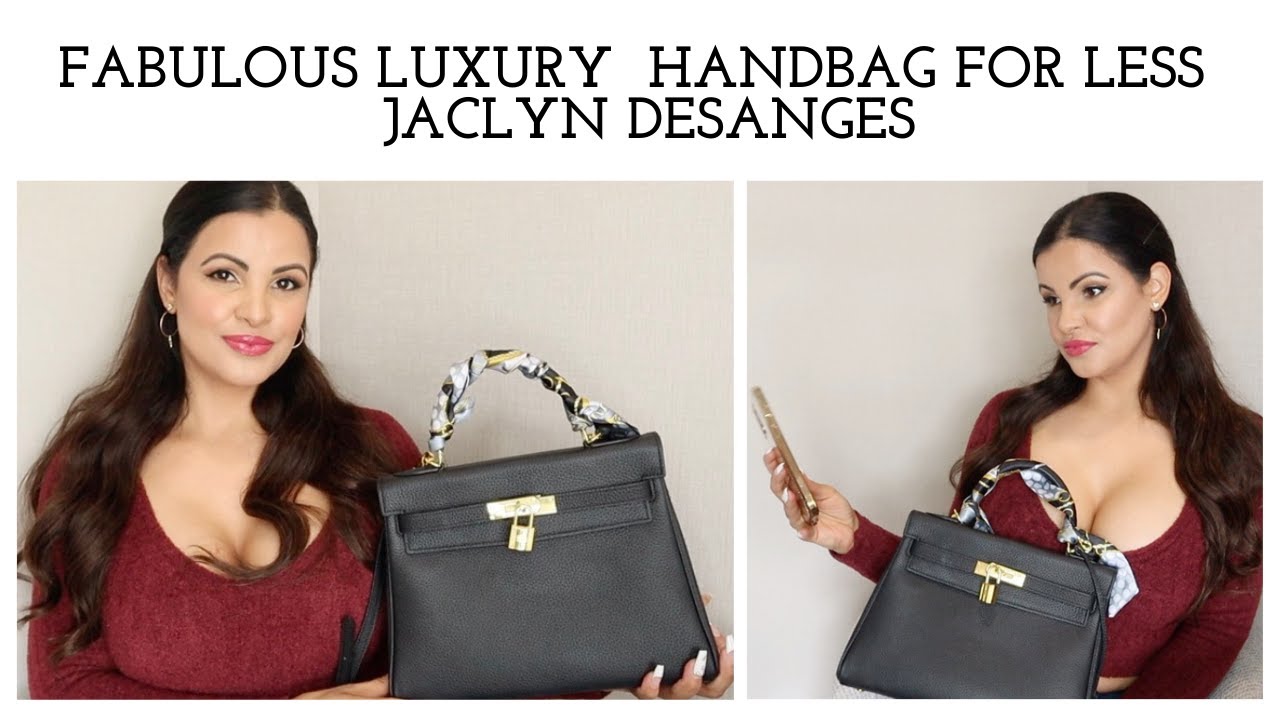 Leather Kelly Bag - Plain - Jaclyn Desanges