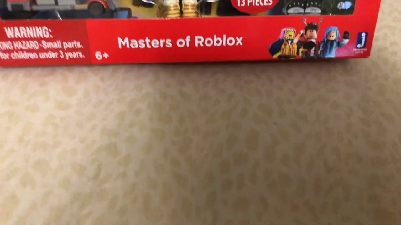 ROBLOX toys unboxing video YouTube