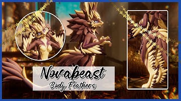 Novabeast Body Feathers - Asset Showcase