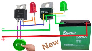 [NEW] Charge Different Batteries in a Single Circuit - 6V/9V/12V/24 V - Automatic cut-off - No IC