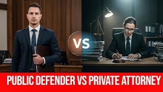 Should you hire a private attorney or use a public defender