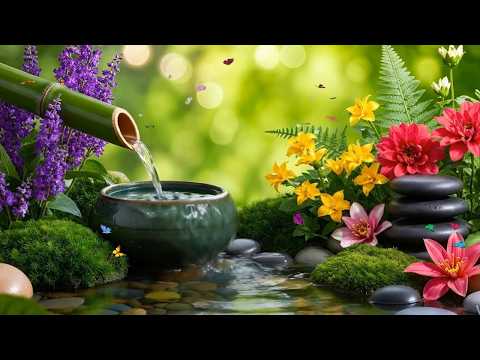 Healing Music for Inner Peace 24/7🌿 Soothing Piano & Water Sounds for Stress Relief & Deep Sleep
