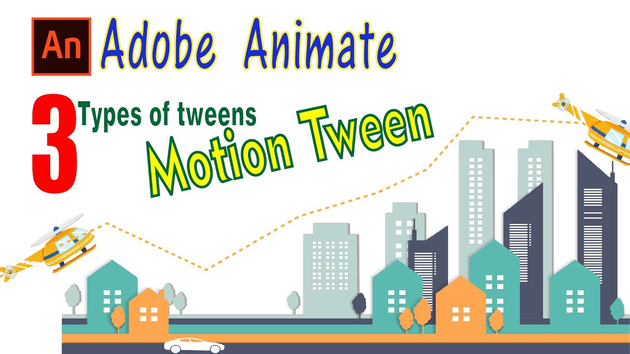 Adobe Animate Motion Tween in Tamil - YouTube