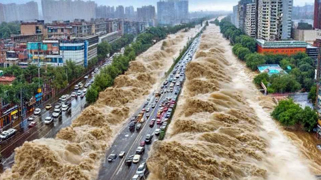 Western Germany underwater! Saarland Battles Raging Floods, Landslides, power outages!