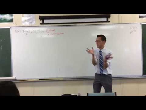 Solving Equations w/ Algebraic Fractions (Example 1 of 3)