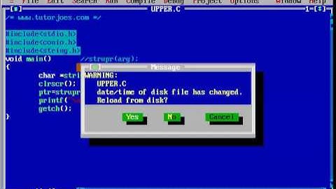 Lower Case To Upper Case In C Program Tamil