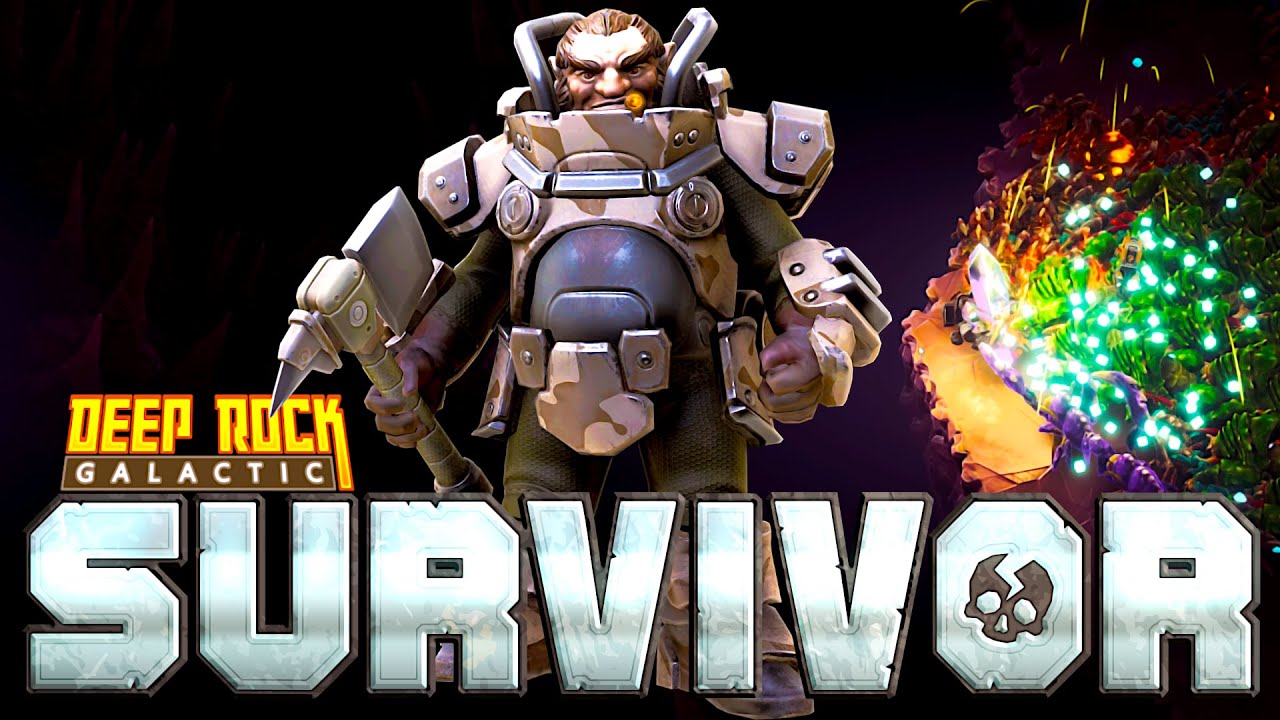 Topçu CÜCE İLE TİER 2 MAĞARA KEŞFİ - Deep Rock Galactic Survivor TÜRKÇE