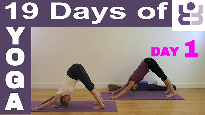 19 Days of Yoga - Day 1. Iyengar Yoga Sequence