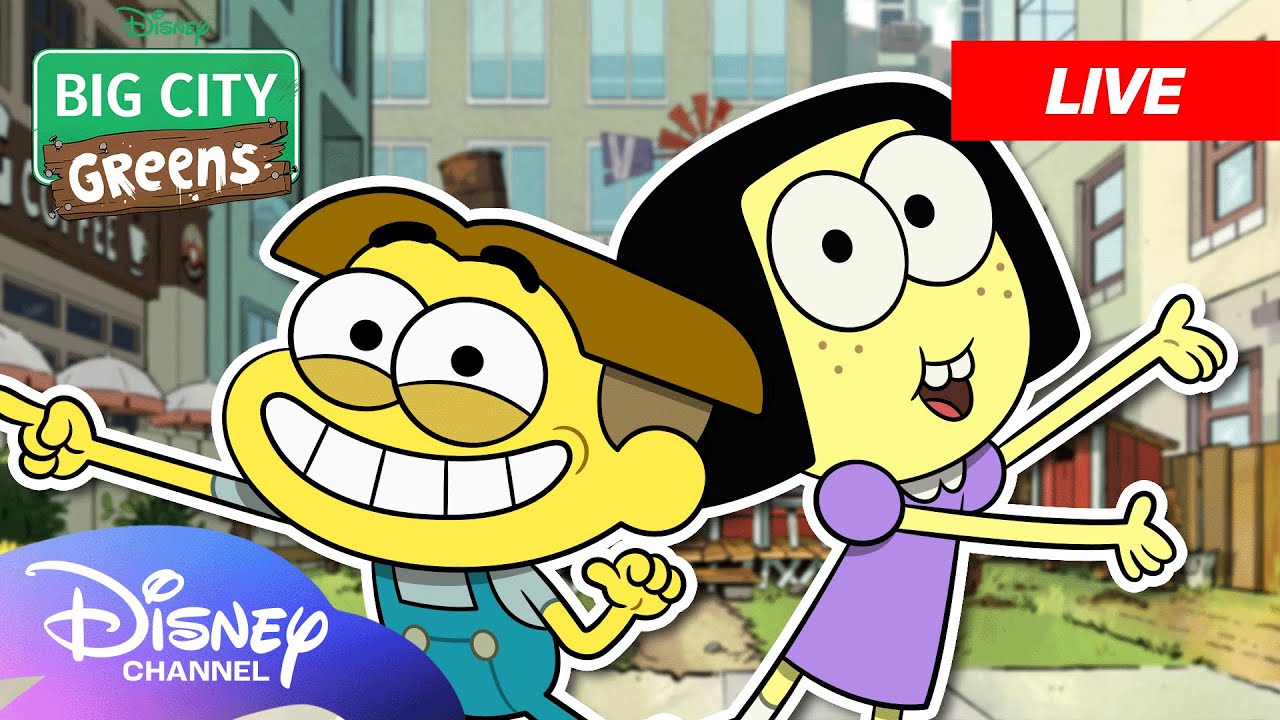 ⁣🔴 LIVE! | Big City Greens Full Episodes MEGA Livestream! 🏡💚 |  @disneychannelanimation