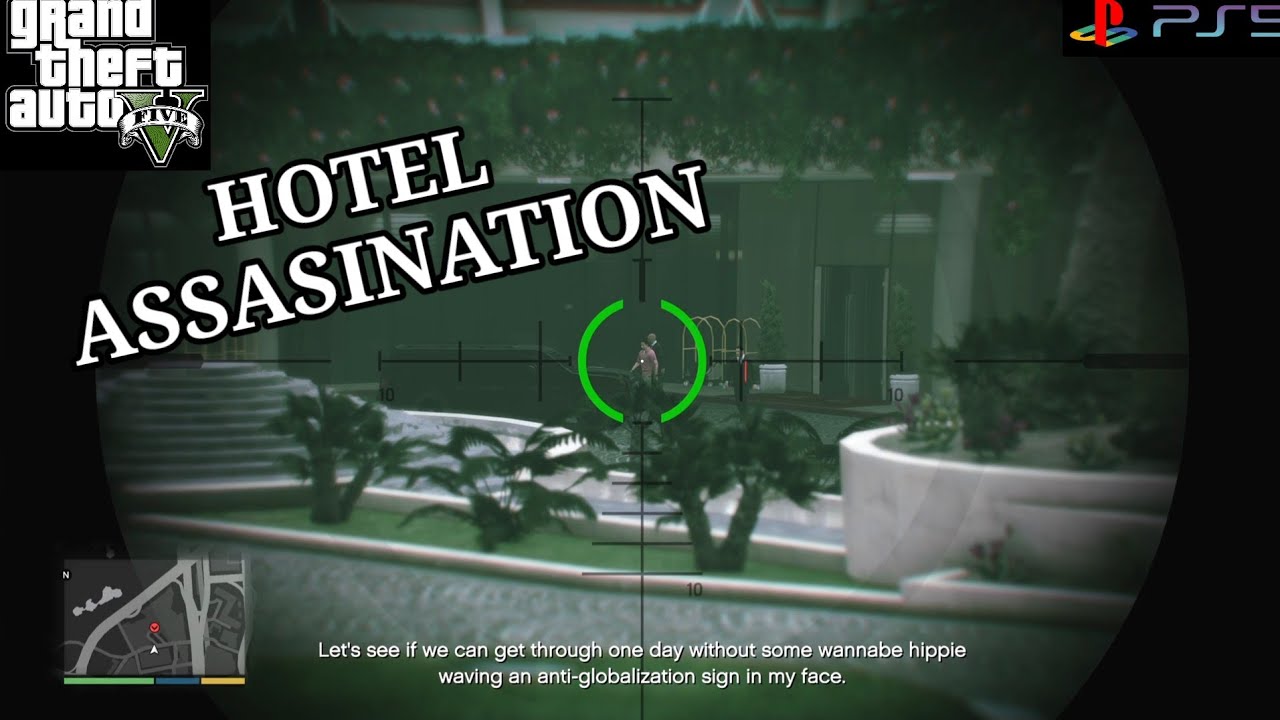 GTA 5 Walkthrough Hotel PS5 Gameplay 