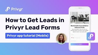 How to get leads in your Privyr Lead Forms | Privyr app tutorial for lead generation