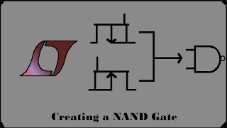 LTSpice - Explaining MOSFETs by Modeling a NAND Gate