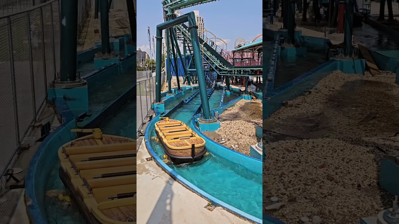 Who cleans the water in these rides?