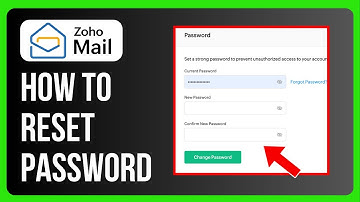 How to Reset Password in Zoho Mail
