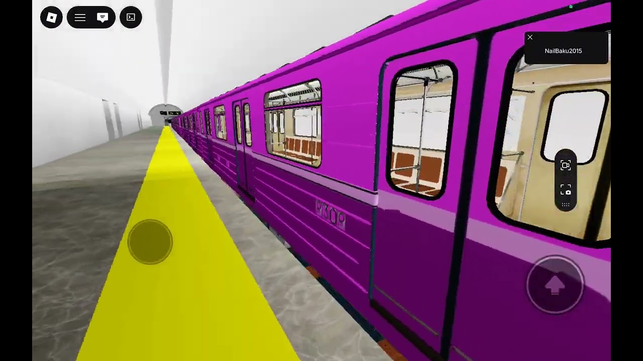 Oynayıram Roblox. Metro və sairə...
