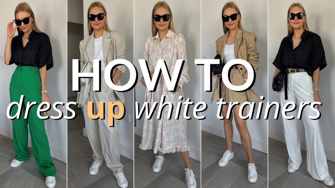 5 Ways To Wear White Sneakers This Winter