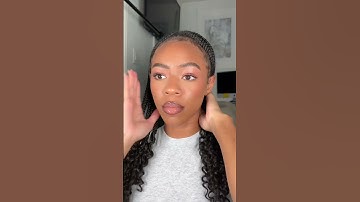 Claw clip hairstyle on Knotless braids