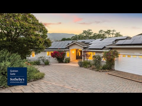18500 Hillview Dr, Monte Sereno, CA home video tour
