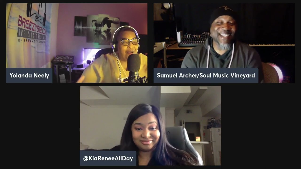 Yolanda's Indie Vibe With Sam Archer and Kia Renee - Soul Music Vineyard