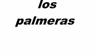 Video thumbnail of "los palmeras   clarito"