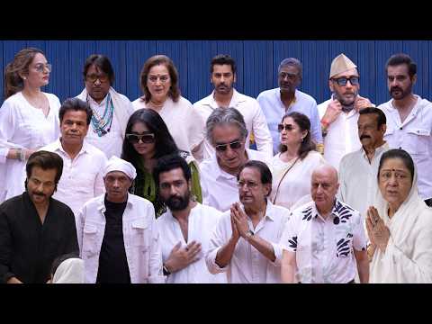 UNCUT | Kuku Kohli Prayer Meet | Vicky Kaushal, Katrina Kaif, Jackie Shroff & Others