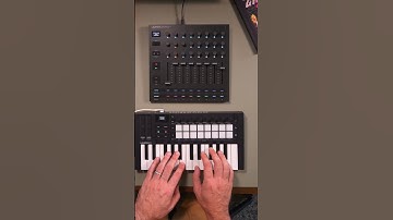 using LCXL3 to turn Ableton Live into a Drum machine…🕺 #abletonlive #launchkey #launchcontrol
