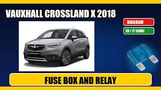 Fuse box location and diagram: vauxhall crossland_x 2018 - Schema fusibili