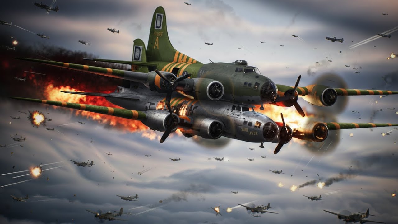 When Two B 17s Flew Piggyback