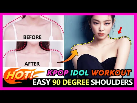 Jennie ve Lisa Blackpink, Irene gibi 90 derecelik Omuzları Kolay Alın | Kpop idolleri Omuz Egzersizi