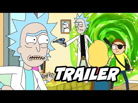 Rick and Morty Season 4 Teaser Trailer - TOP 5 Evil Morty Theory Breakdown