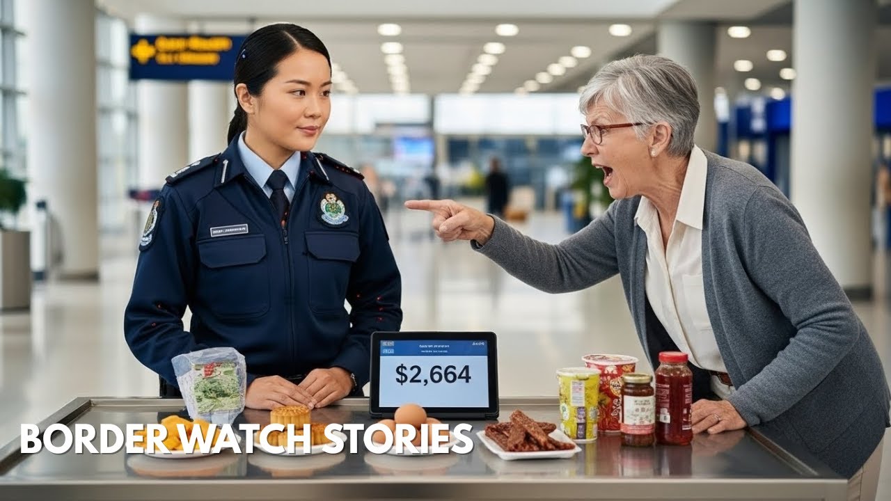 She Declares “Nothing” — Airport Check Ends in $2,000 Fine | Border Security Australia