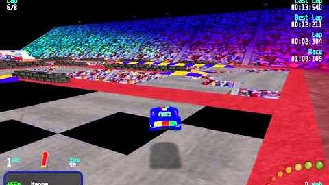 Re-Volt Custom Track Kart Drome 2011 by Lo Scassatore, 8 Lap Race