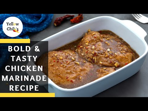Chicken Marinade Recipe: Bold and Tasty Condiment to Add Flavor to Your Chicken!