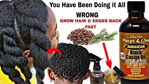 How long does jamaican black castor oil take to grow hair