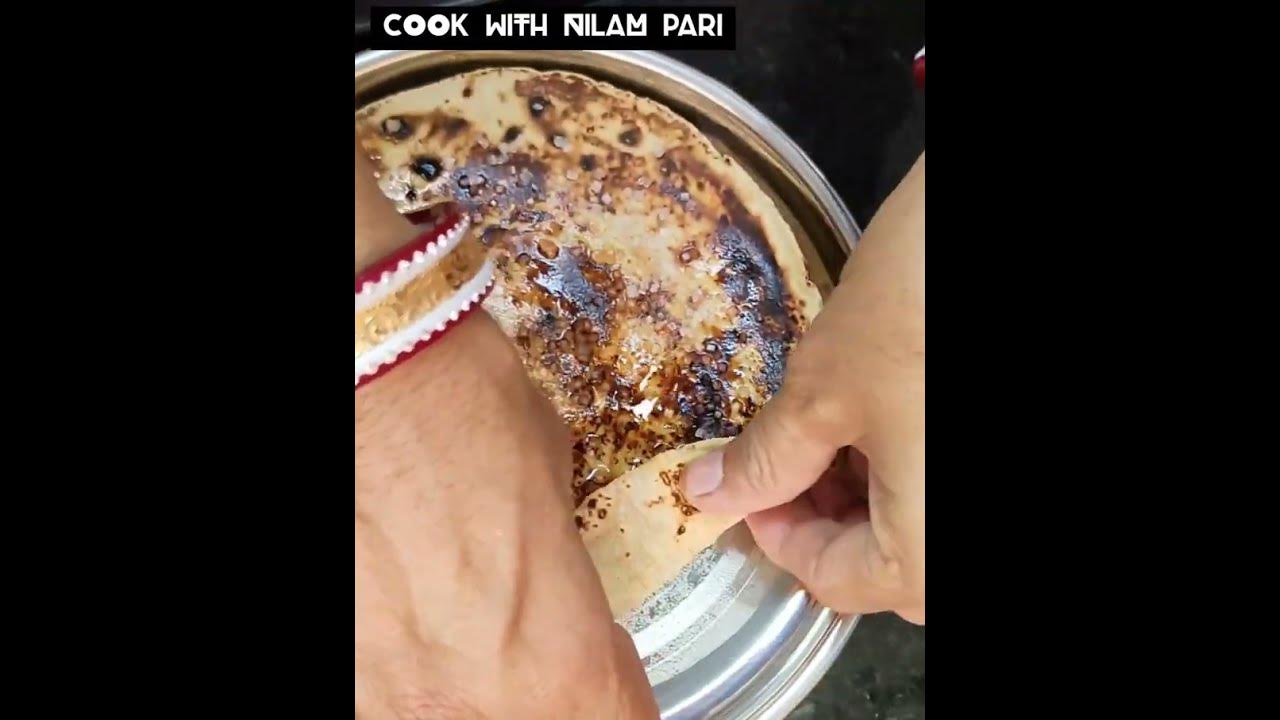 Bachpan ki yade kare Taza/Kids special recipe/Ghee shakkar vali roti