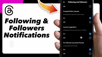 How to Handle Following & Followers Notifications on Threads by Instagram Easy and Quick