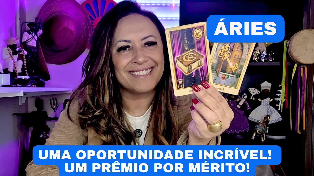 ÁRIES ♈️ PRÊMIO POR MÉRITO! UMA OPORTUNIDADE INCRÍVEL!