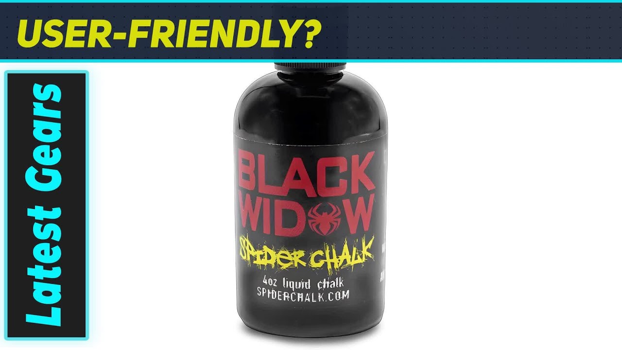 SPIDER CHALK Black Widow: BEST Liquid Chalk?