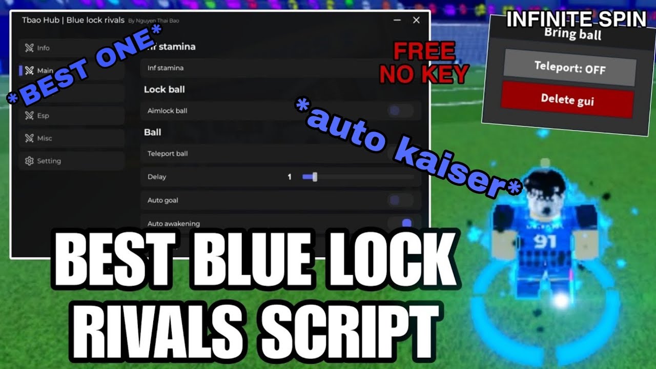 *BEST* [UPD] Blue Lock: Rivals Script GUI Pastebin | INFINITE SPIN ...