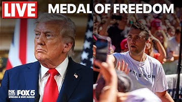 LIVE: Trump awards Charlie Kirk the Medal of Freedom | FOX 5 DC