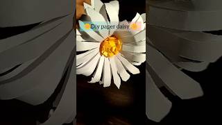 Diy paper Daisy flower #shorts #youtube