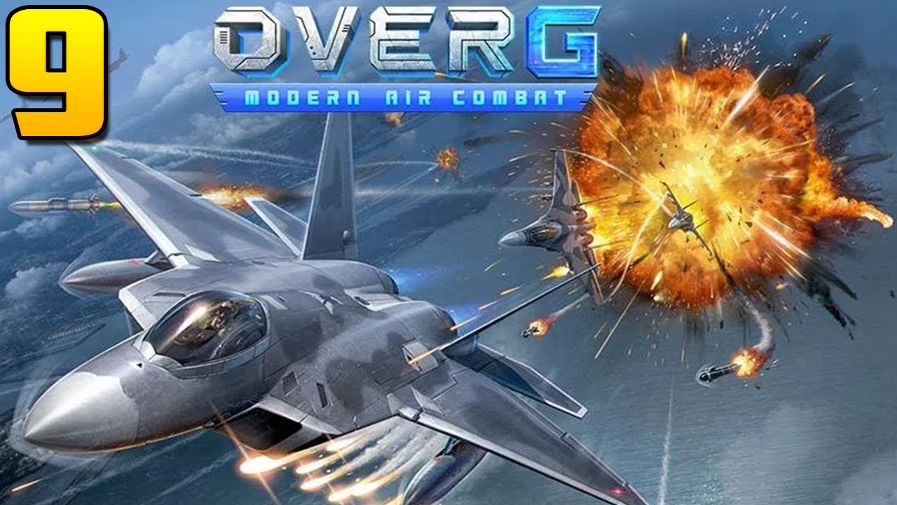 Jogo de Avião Caça Para Celular Over G: Modern Air Combat Android Gameplay  Parte 5 