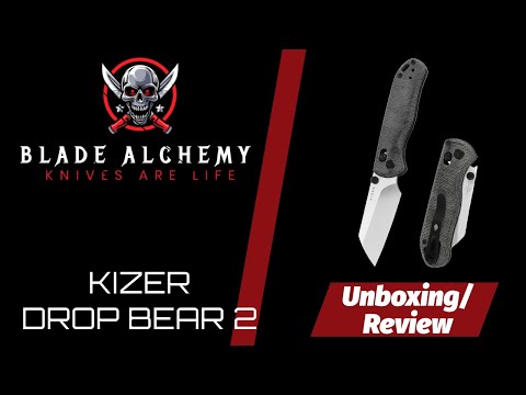 Drop Bear 2 Clutch Lock Micarta Nitro-V - Unboxing/Review
