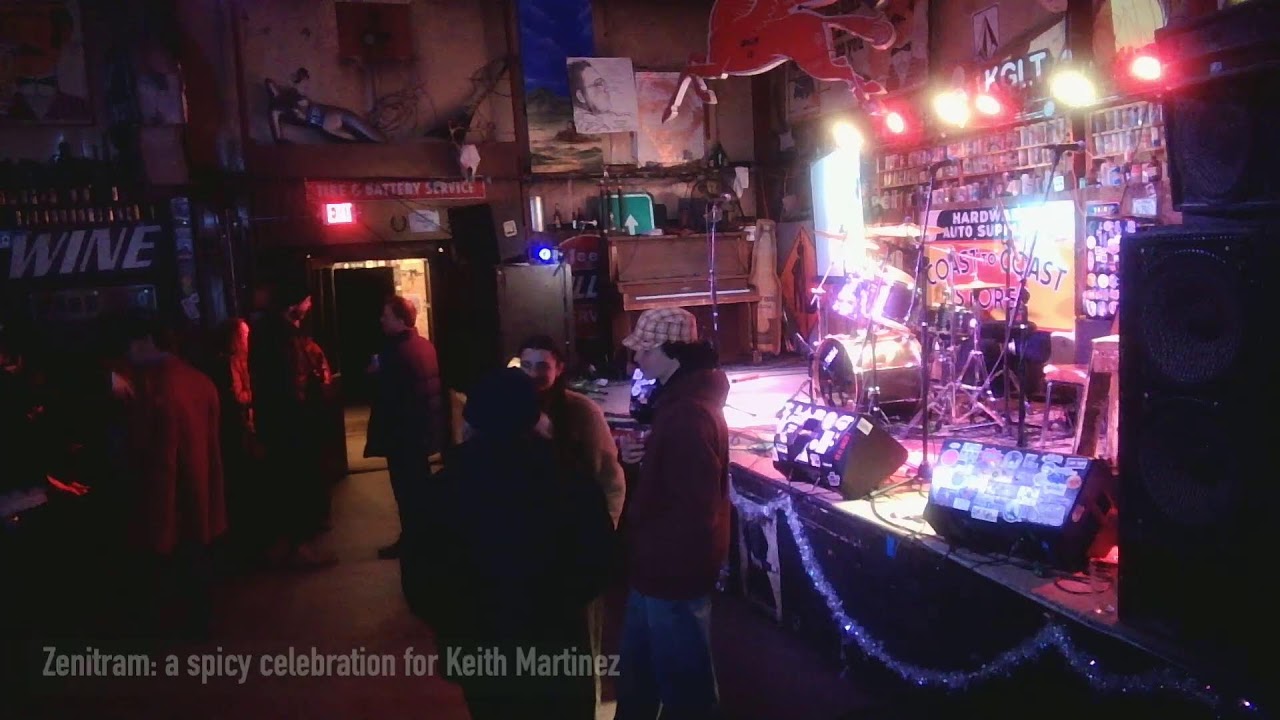 ZENITRAM: a spicy celebration for Keith Martinez