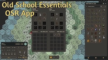 Adding Old School Essentials to my OSR app | Hex & Torches