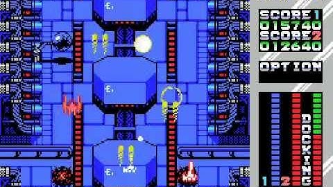 MSX Super Laydock MISSION STRIKER 2 Player Mode